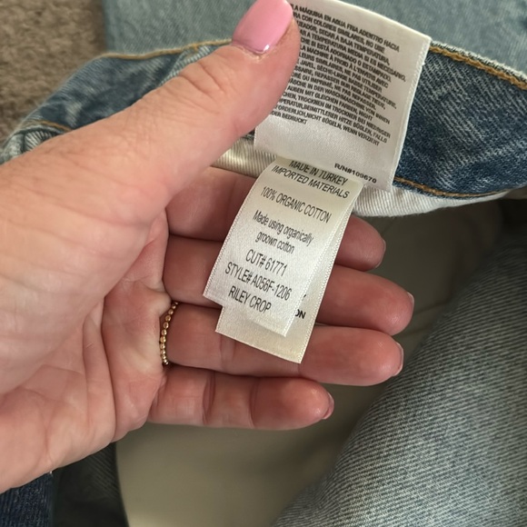 AGOLDE Riley High Rise Straight Crop - Picture 5 of 6